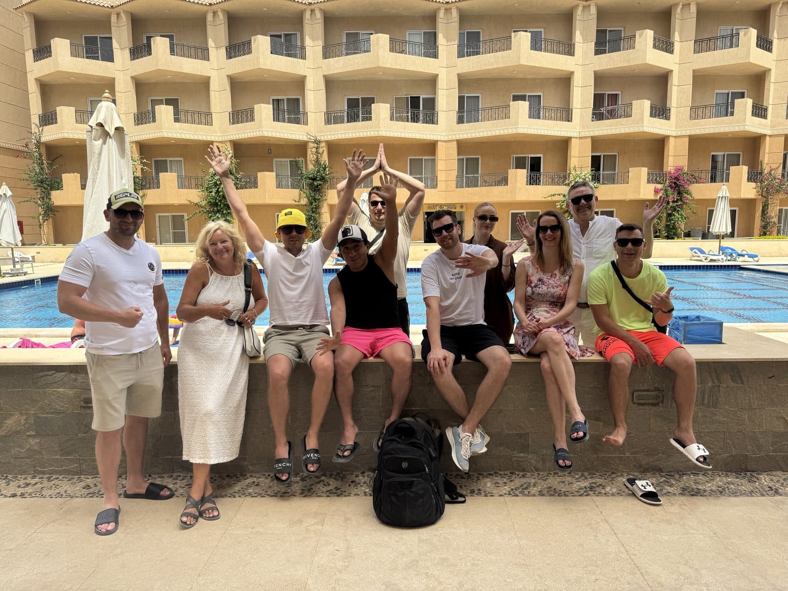 With our clients around the world