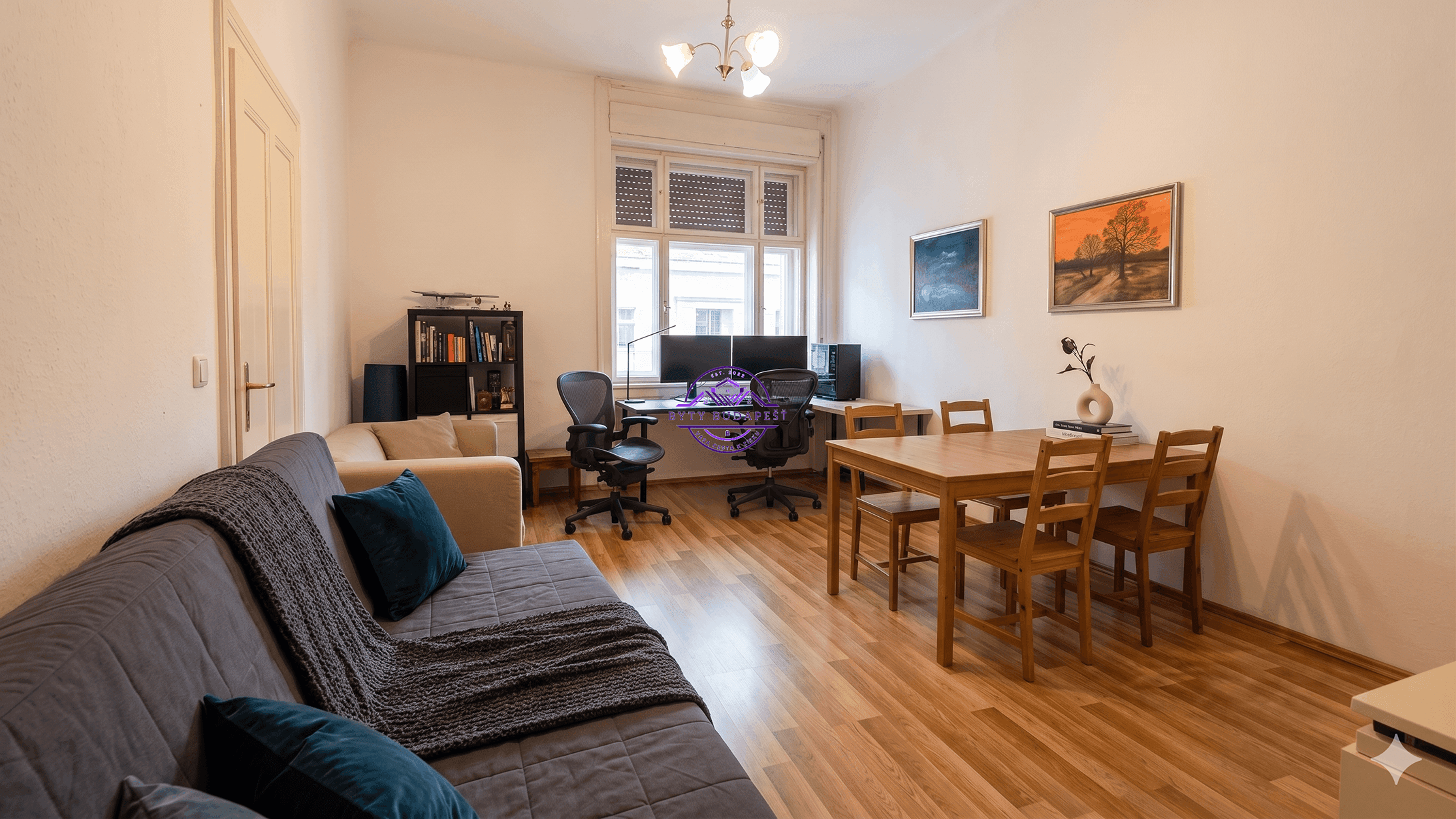 12-04 MODERNÉ BÝVANIE: Kompletne zrekonštruovaný 68 m² byt na ulici Práter (Budapešť VIII.)