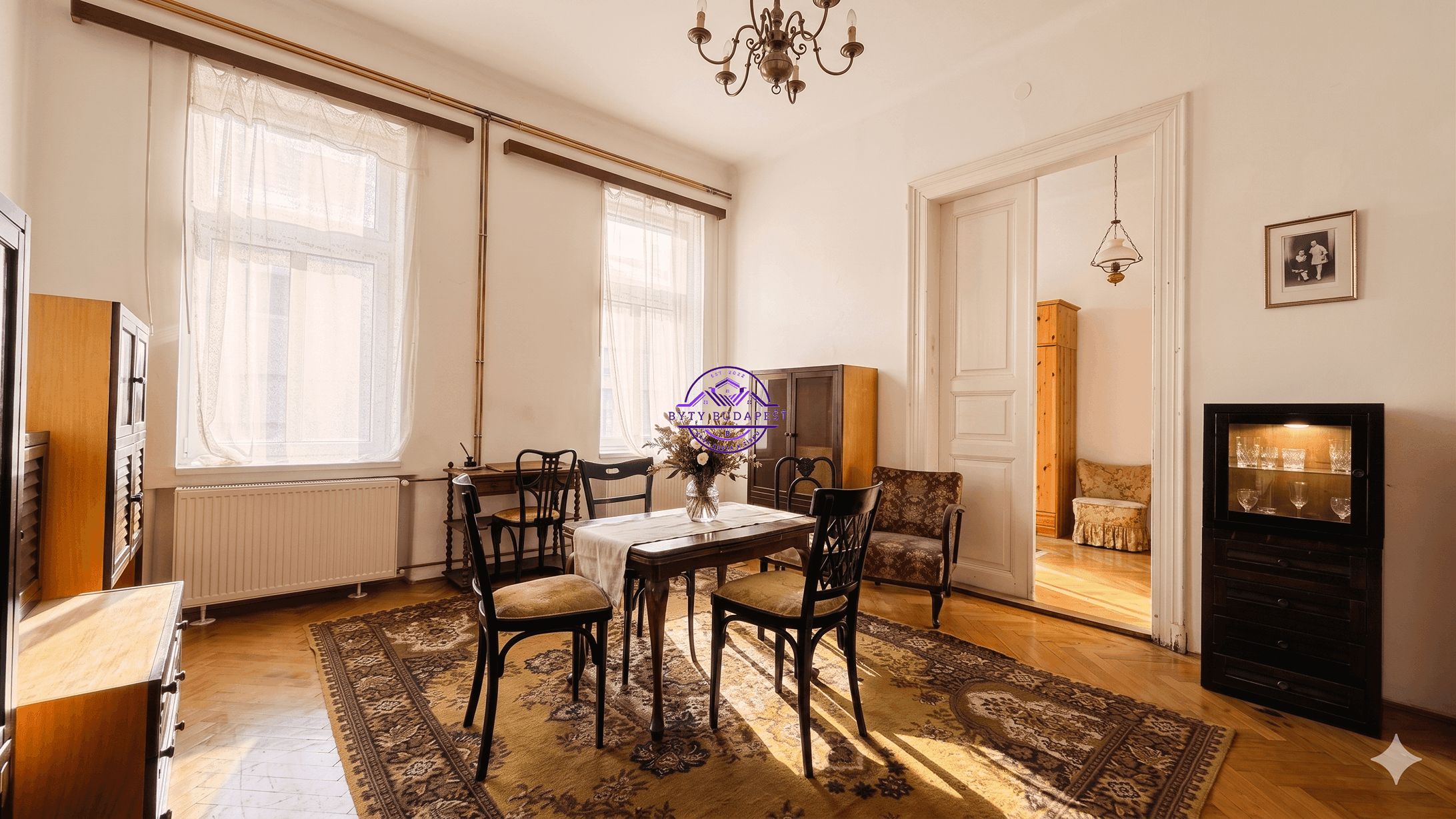 12-06 Čiastočne zrekonštruovaný 2-izbový byt na Karácsony Sándor (Budapešť VIII.)