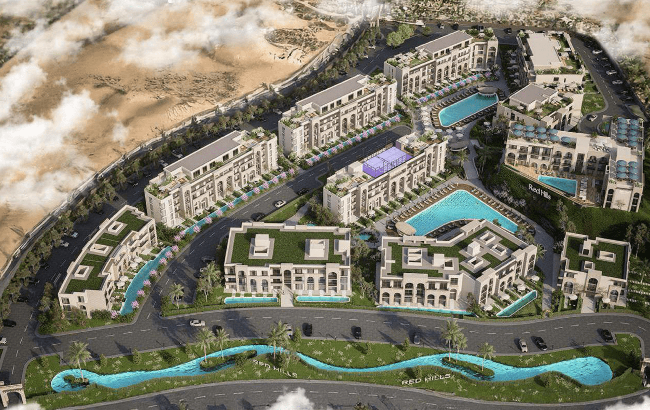 Red Hills Resort – srdce Sahl Hasheesh