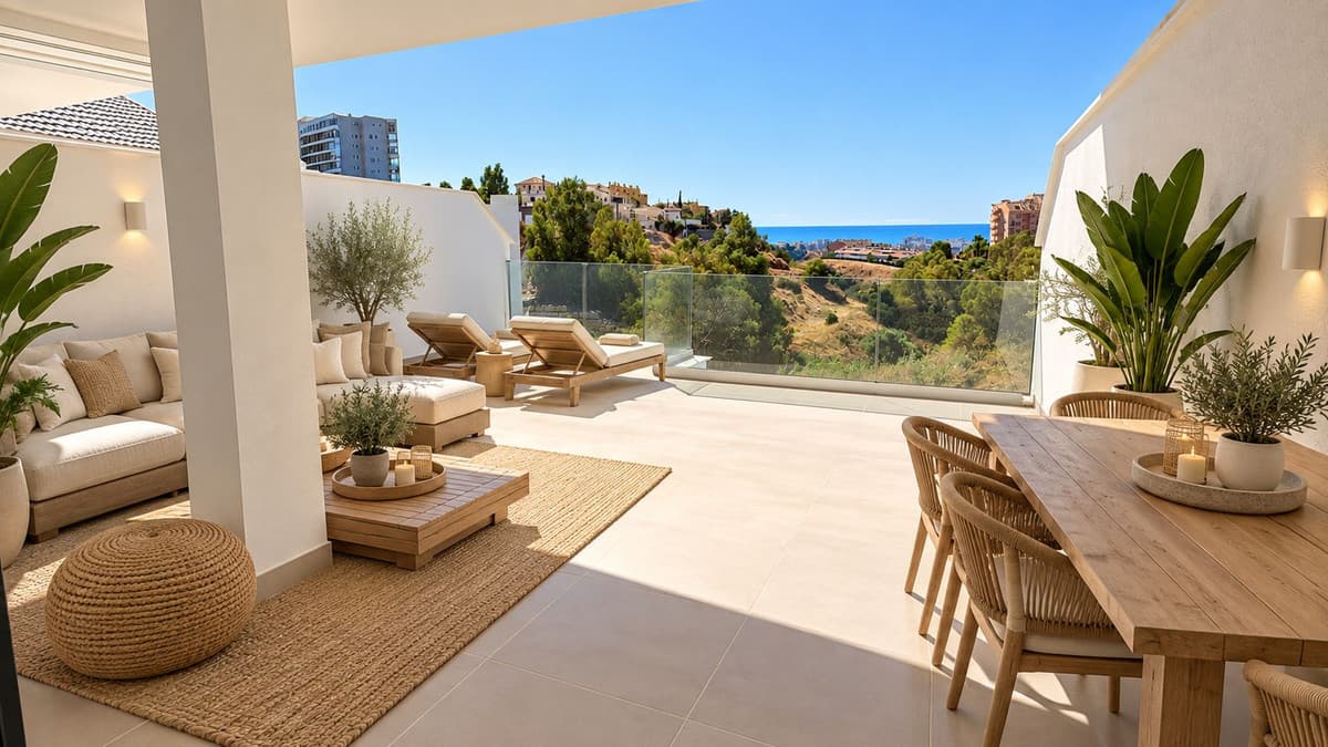 Byt s výhľadom na more, Med Hills Fuengirola