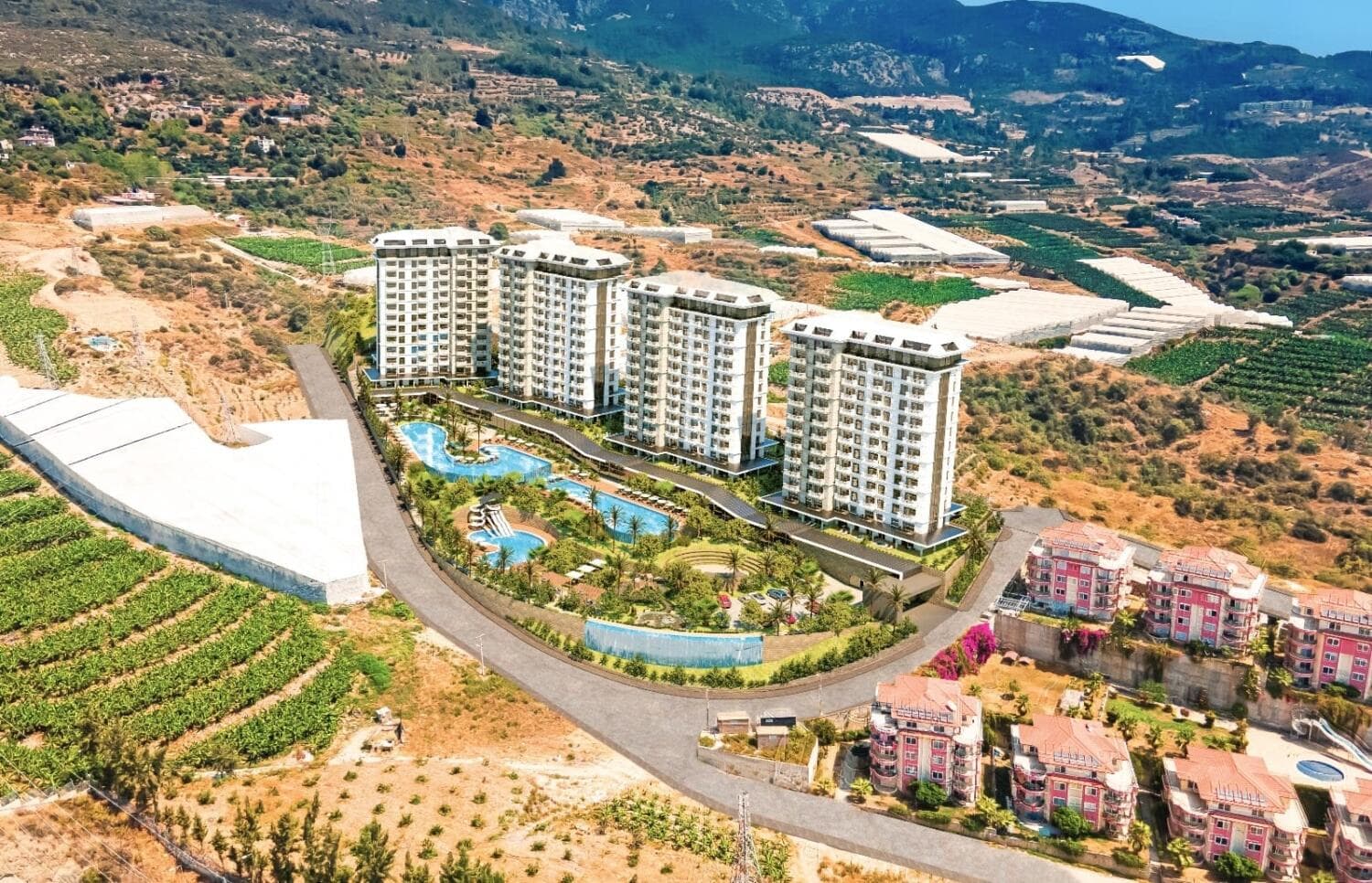 Hotel Style Apartments v Mahmutlare, Alanya