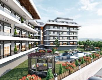 Priestranné apartmány s výhľadom na more na predaj v Alanyi, Payallar