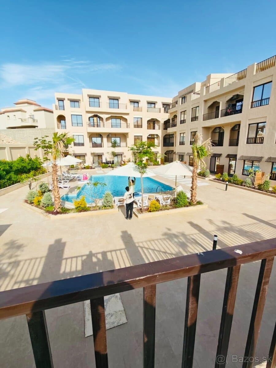 Štúdio v rezorte Aqua Almaza Suites, Hurghada