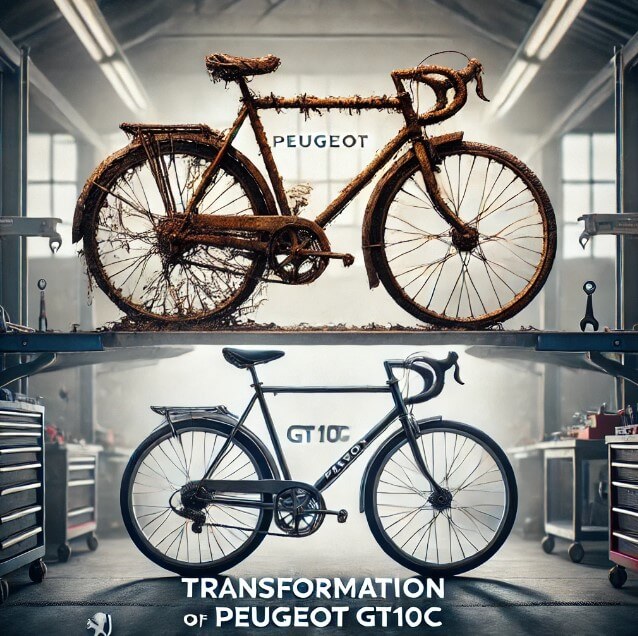 Transformation of Peugeot GT10C